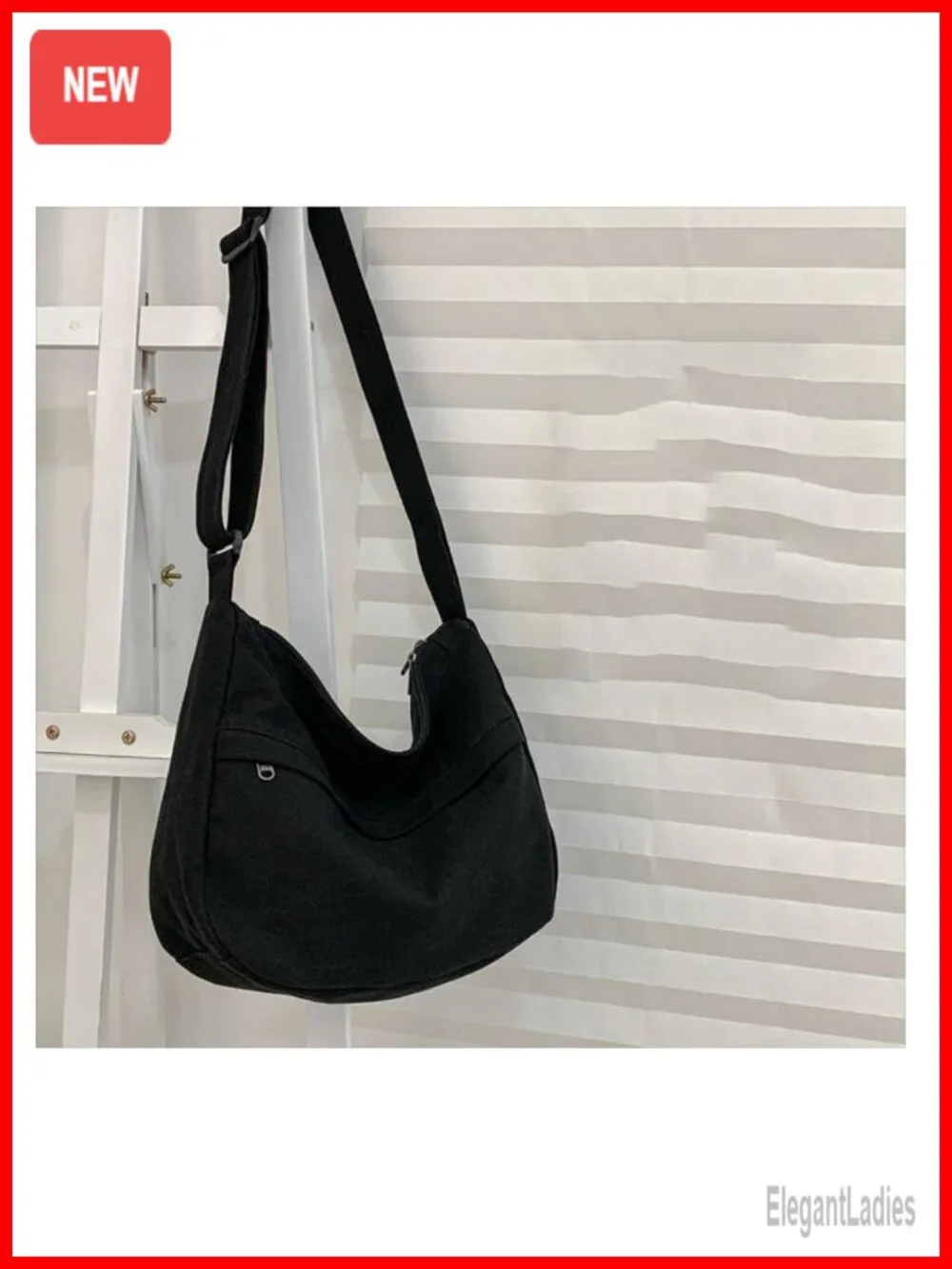 Canvas Messenger Bag Hobo Crossbody Tote for Women Vintage Aesthetic Shoulder